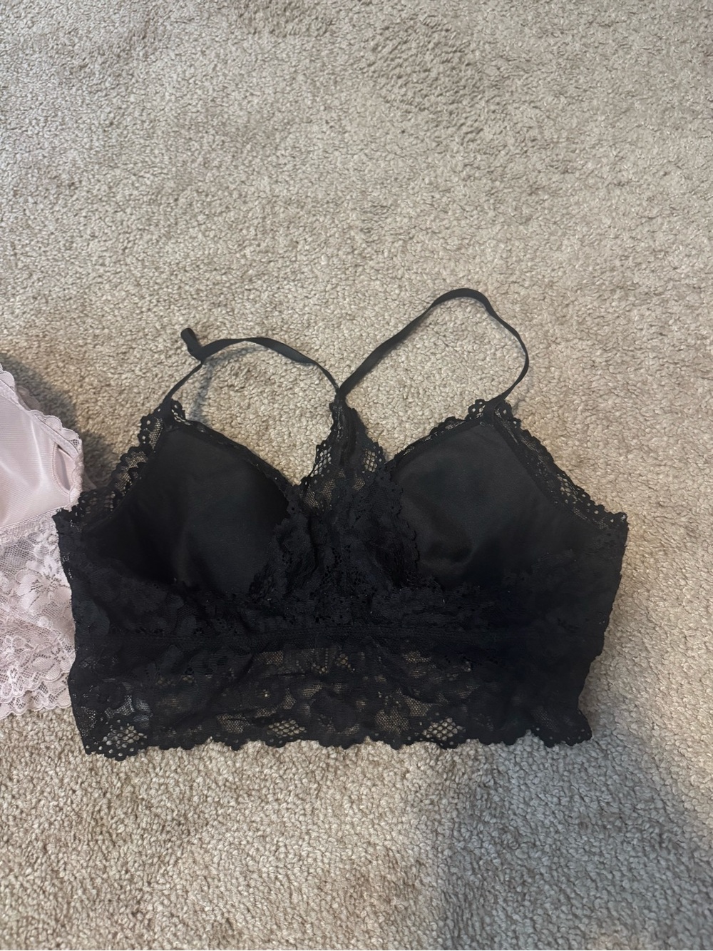 Black Lace Bralette size Medium